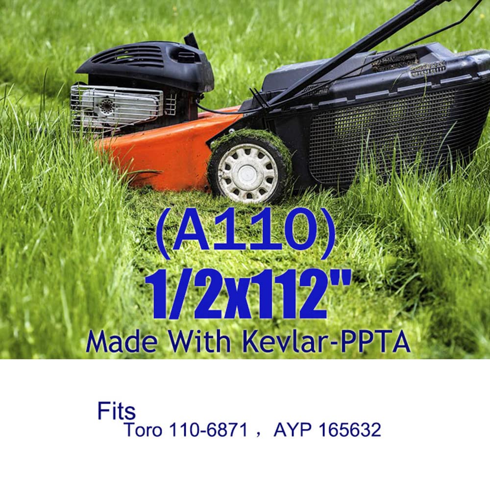 Mower Deck Kevlar Belt 110-6871 165632, Replacement Belt